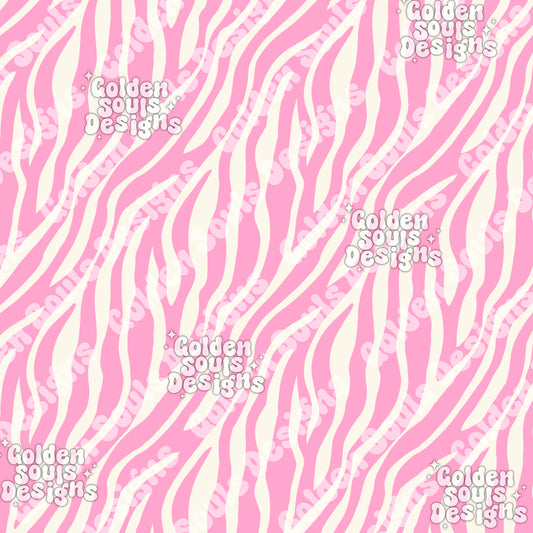 Cool Pink Zebra