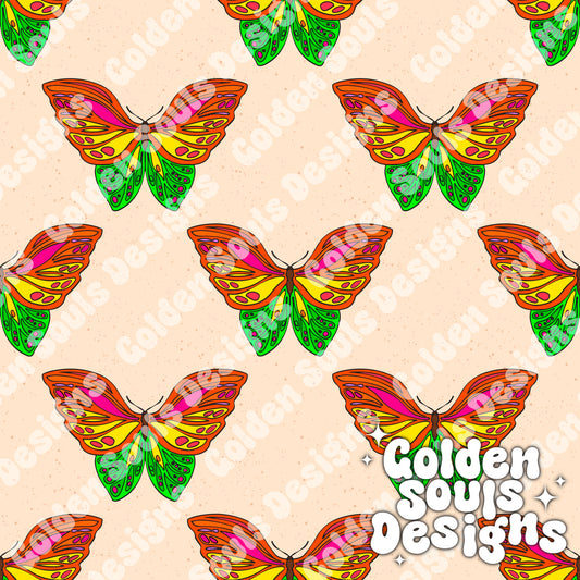 Neon Butterflies