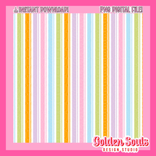 Sparkling Rainbow Floral