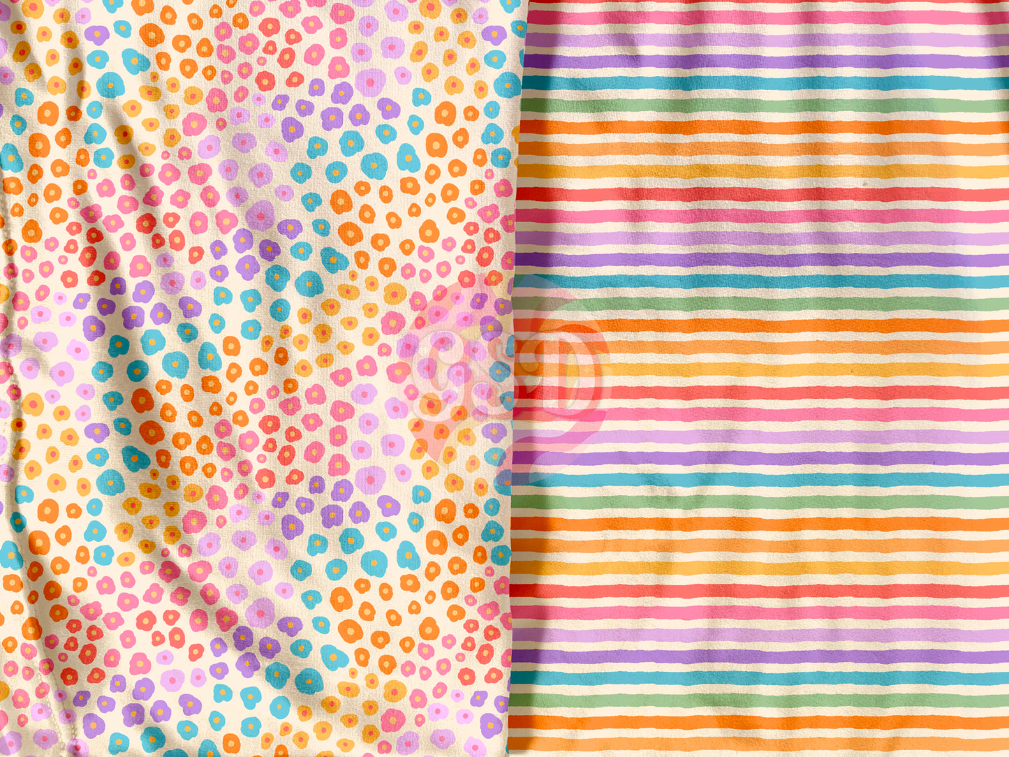 Rainbow Mini Floral