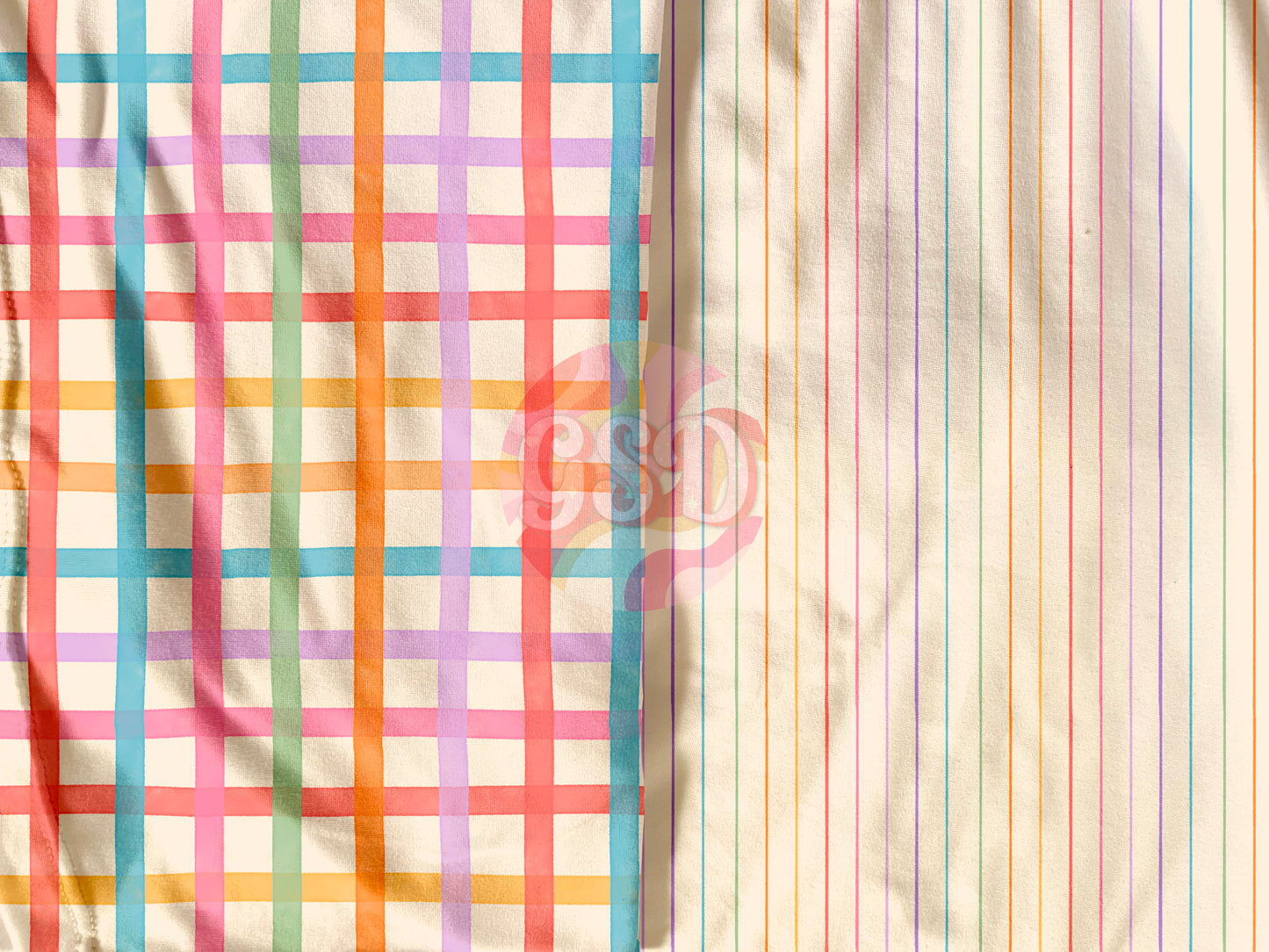 Rainbow Plaid