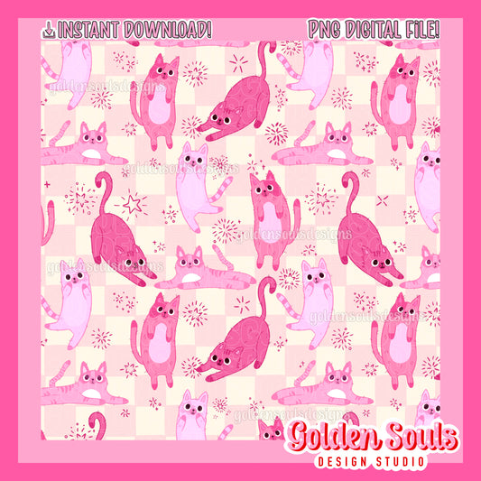 Cool Kitty (Pink)