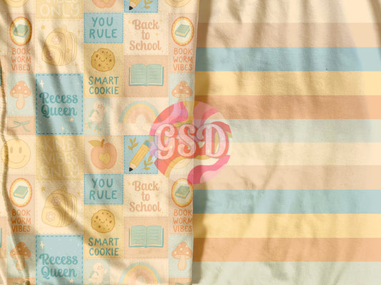 Recess & Rainbows Patches