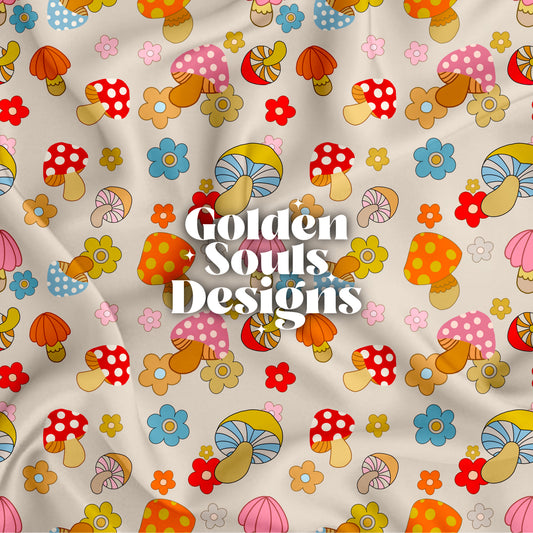 Retro Mushrooms