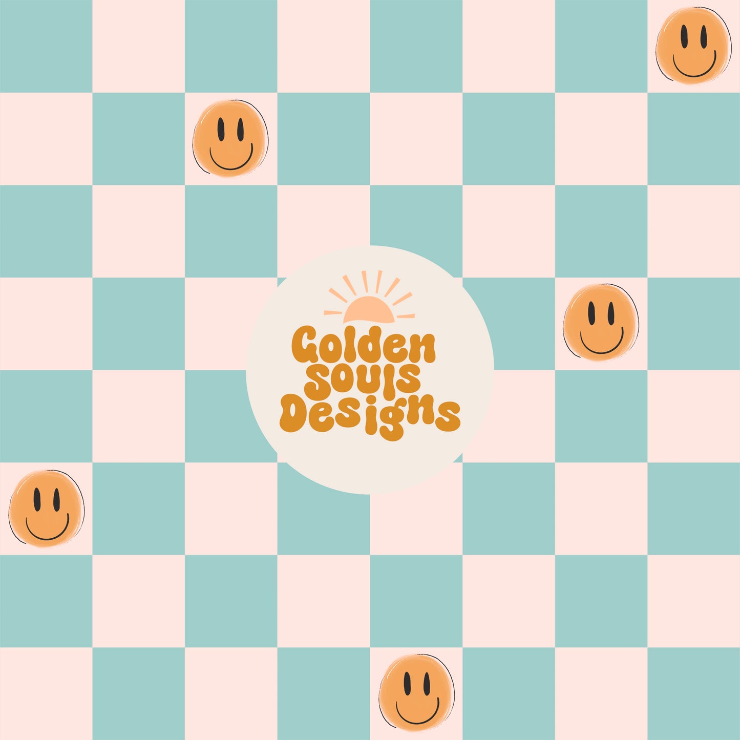 Blue Checkered Smilies