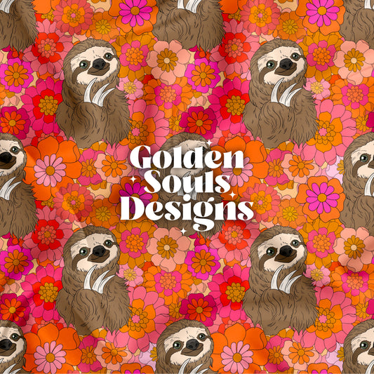 Sloth Floral