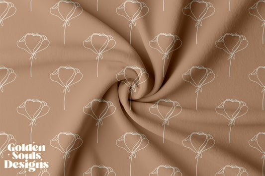 Fine Line Floral
