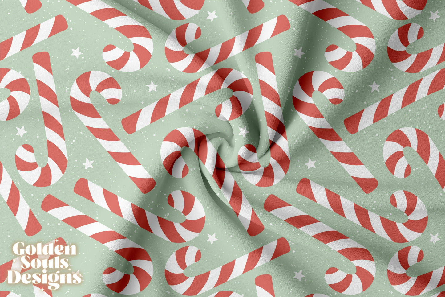 Green Candy Canes