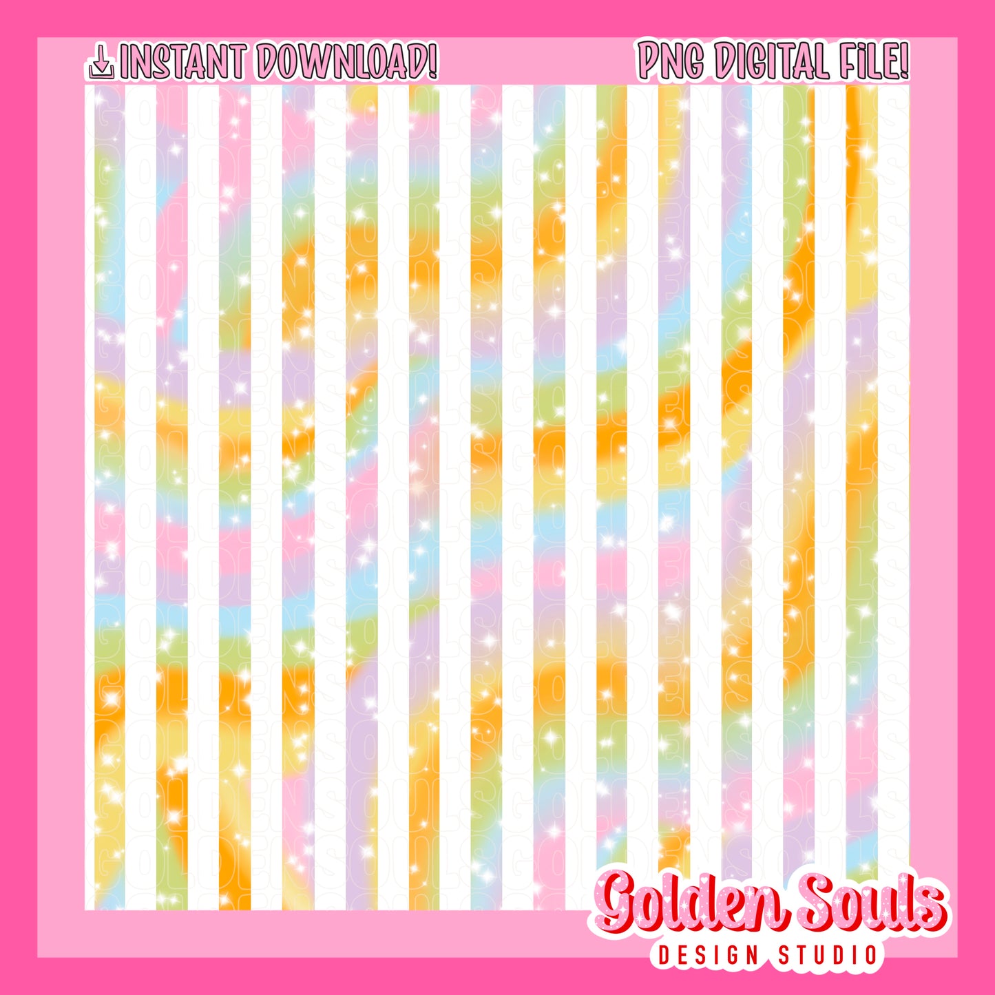 Sparkling Rainbow Spiders