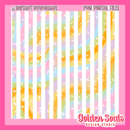 Sparkling Rainbow Spiders