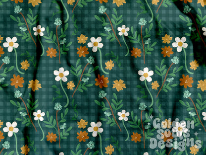Gingham Floral