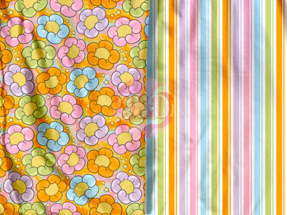 Sparkling Rainbow Floral