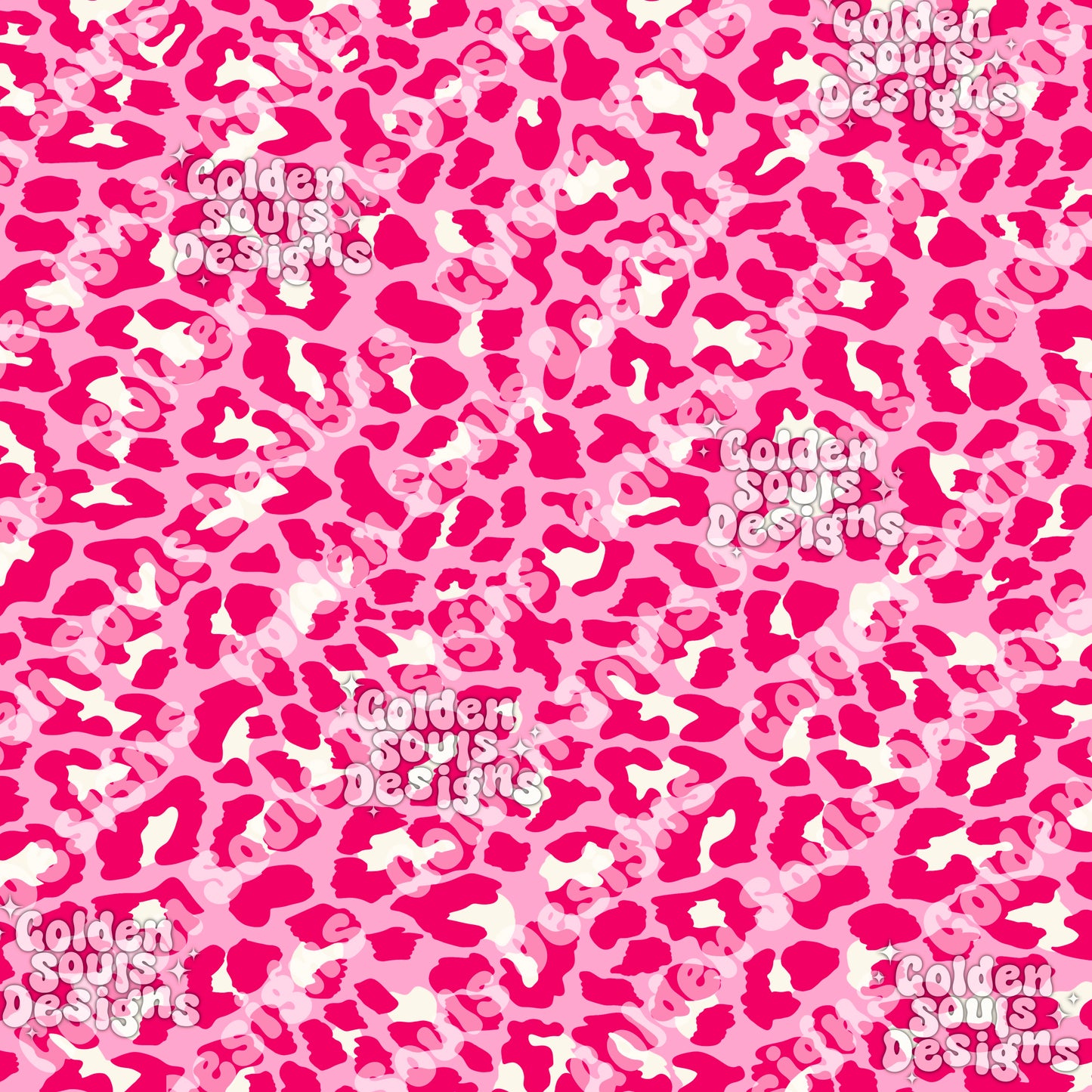 Bold Pink Cheetah