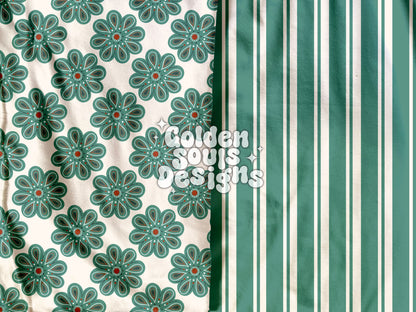 Free Spirit Floral (Turquoise)