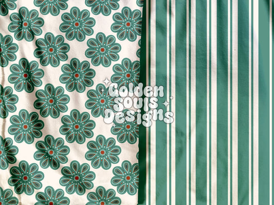Free Spirit Floral (Turquoise)
