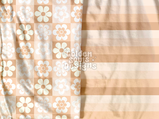 Retro Block Floral