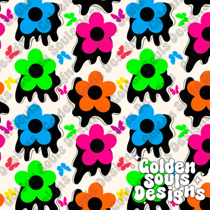 Make Me Melt Neon Floral