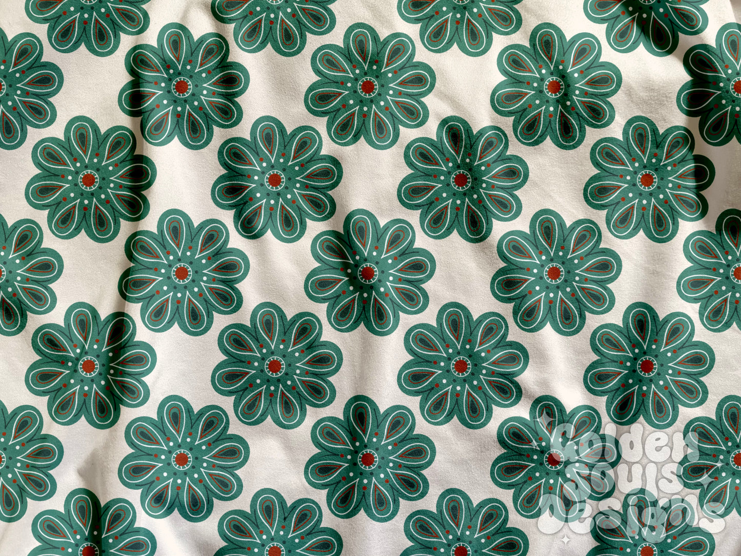 Free Spirit Floral (Turquoise)