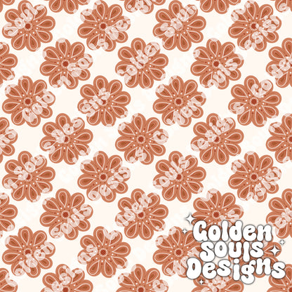 Free Spirit Floral (Terracotta)