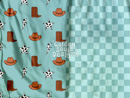 Electric Cowboy (blue)