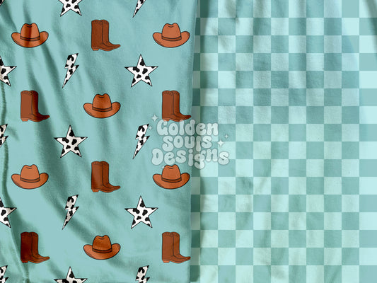 Electric Cowboy (blue)