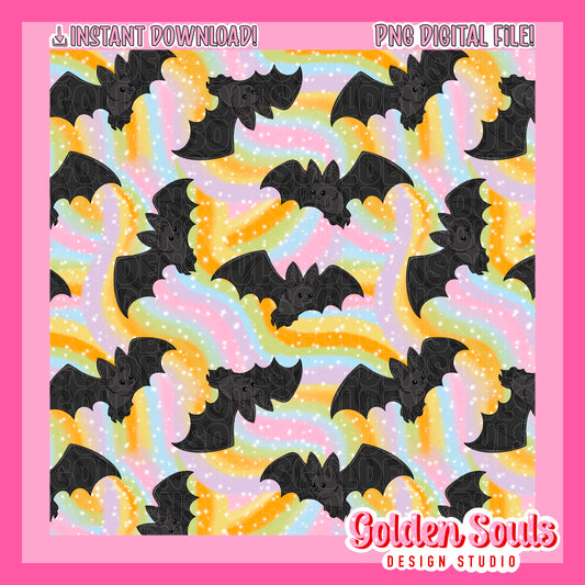 Sparkling Rainbow Bats