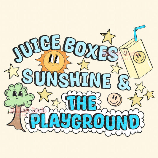 Juice Boxes, Sunshine & the Playground