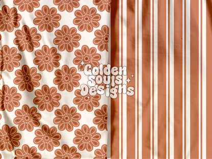 Free Spirit Floral (Terracotta)