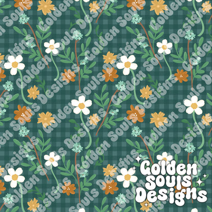 Gingham Floral