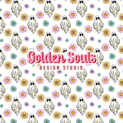 Cute Floral Ghosties