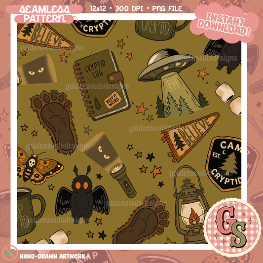 Camp Cryptid (boys - green)