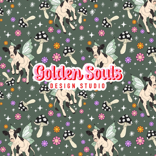 Fairy Cows (sage)
