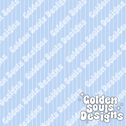 Christmas Trains Light Blue