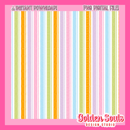 Sparkling Rainbow Floral