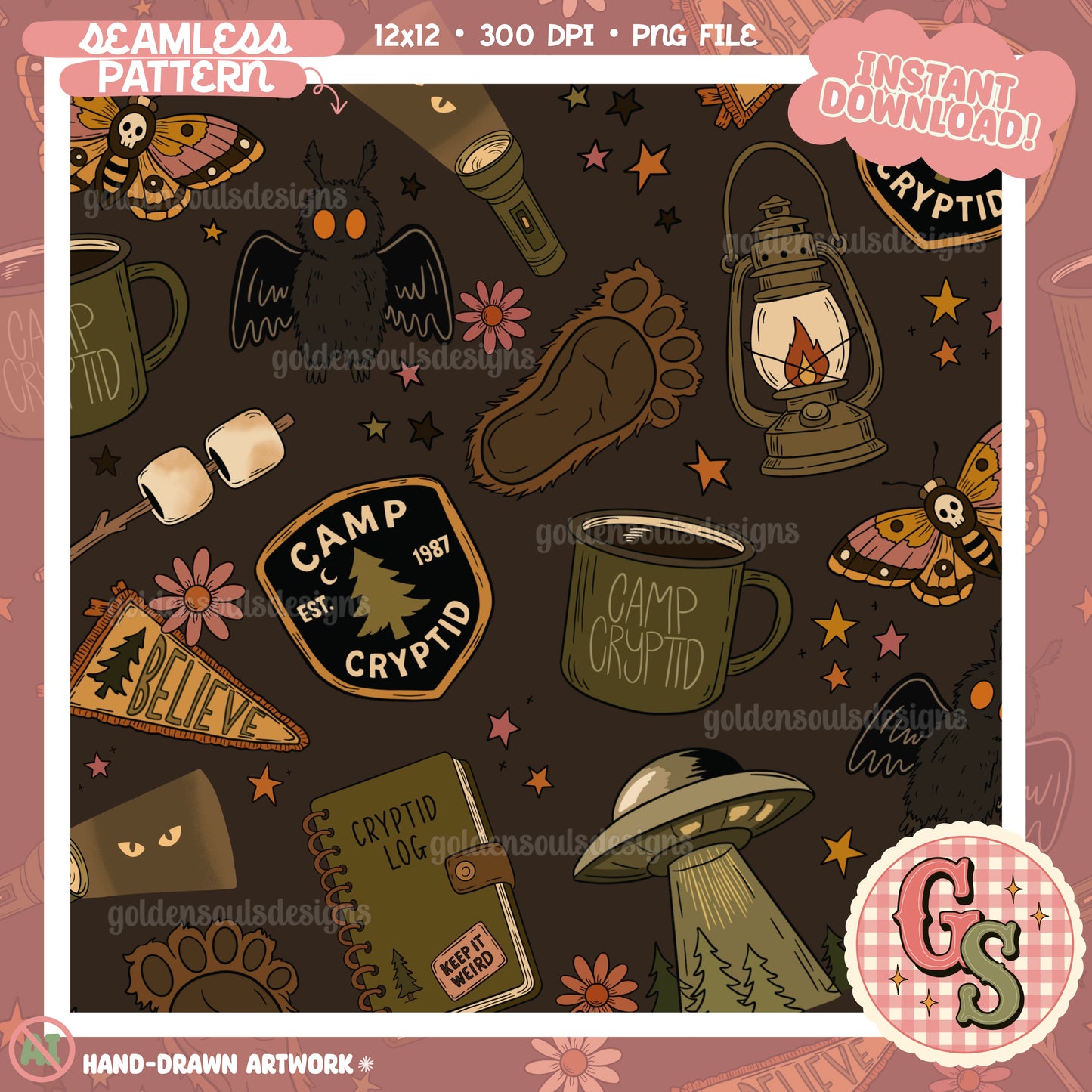 Camp Cryptid (dark)