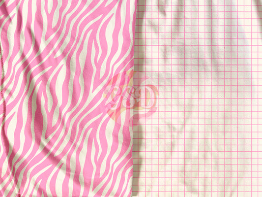 Cool Pink Zebra
