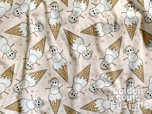 Ice Cream Snowmen