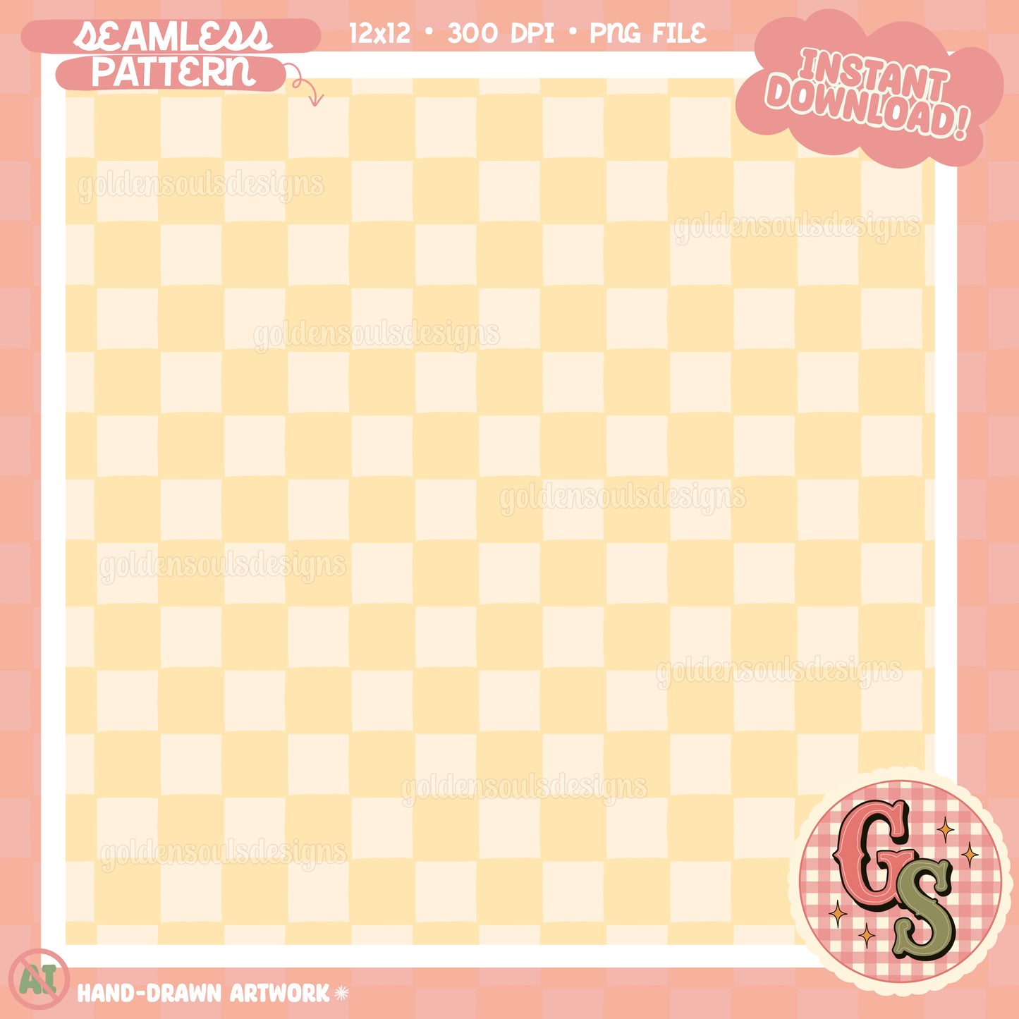 Pinned For Summerween (butter yellow)