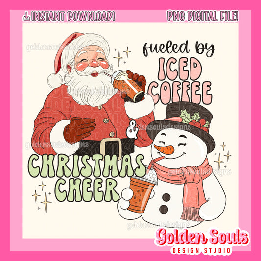 Iced Coffee & Christmas Cheer