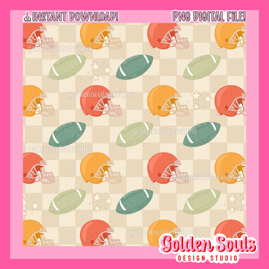 Checkered Football