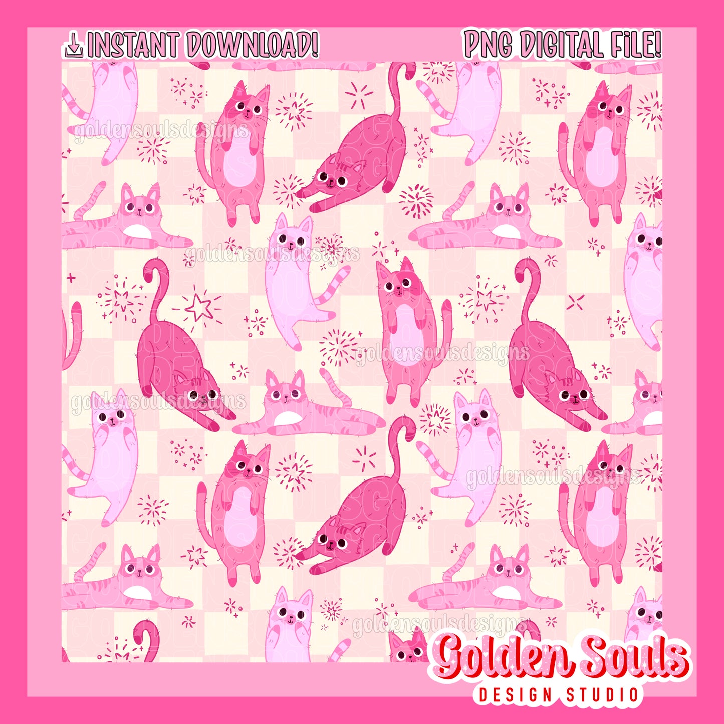 Cool Kitty (Pink)