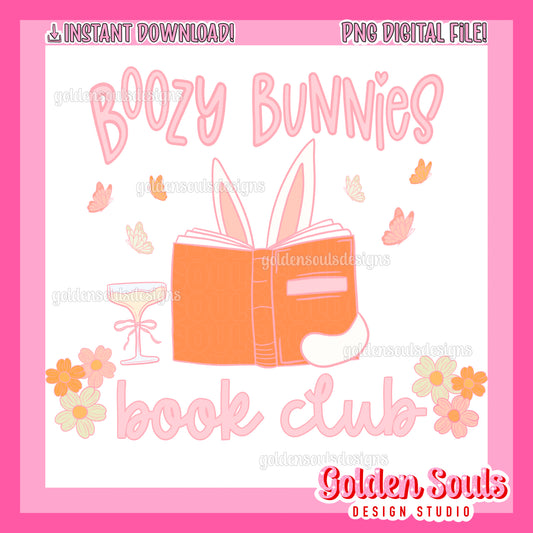 Boozy Bunnies Book Club