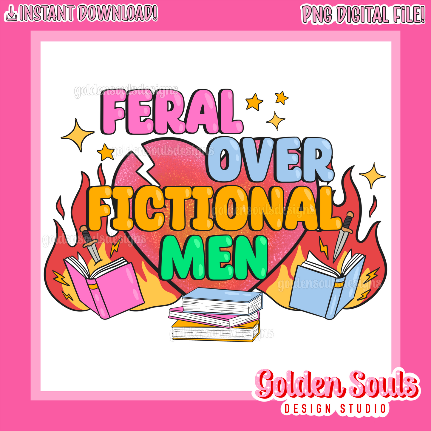 Feral Over Fictional Men