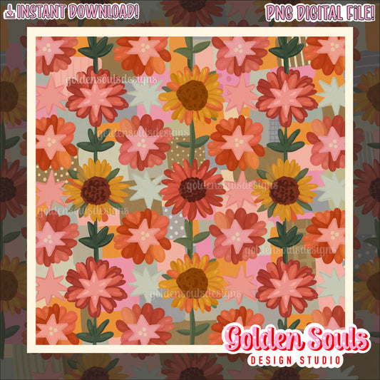 Star Patchwork Bloom