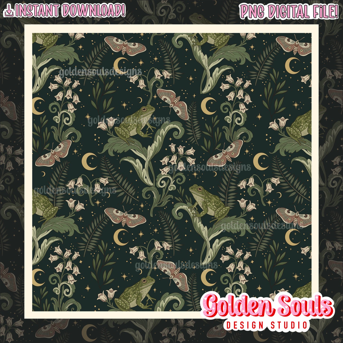 Nightspell Frog Garden