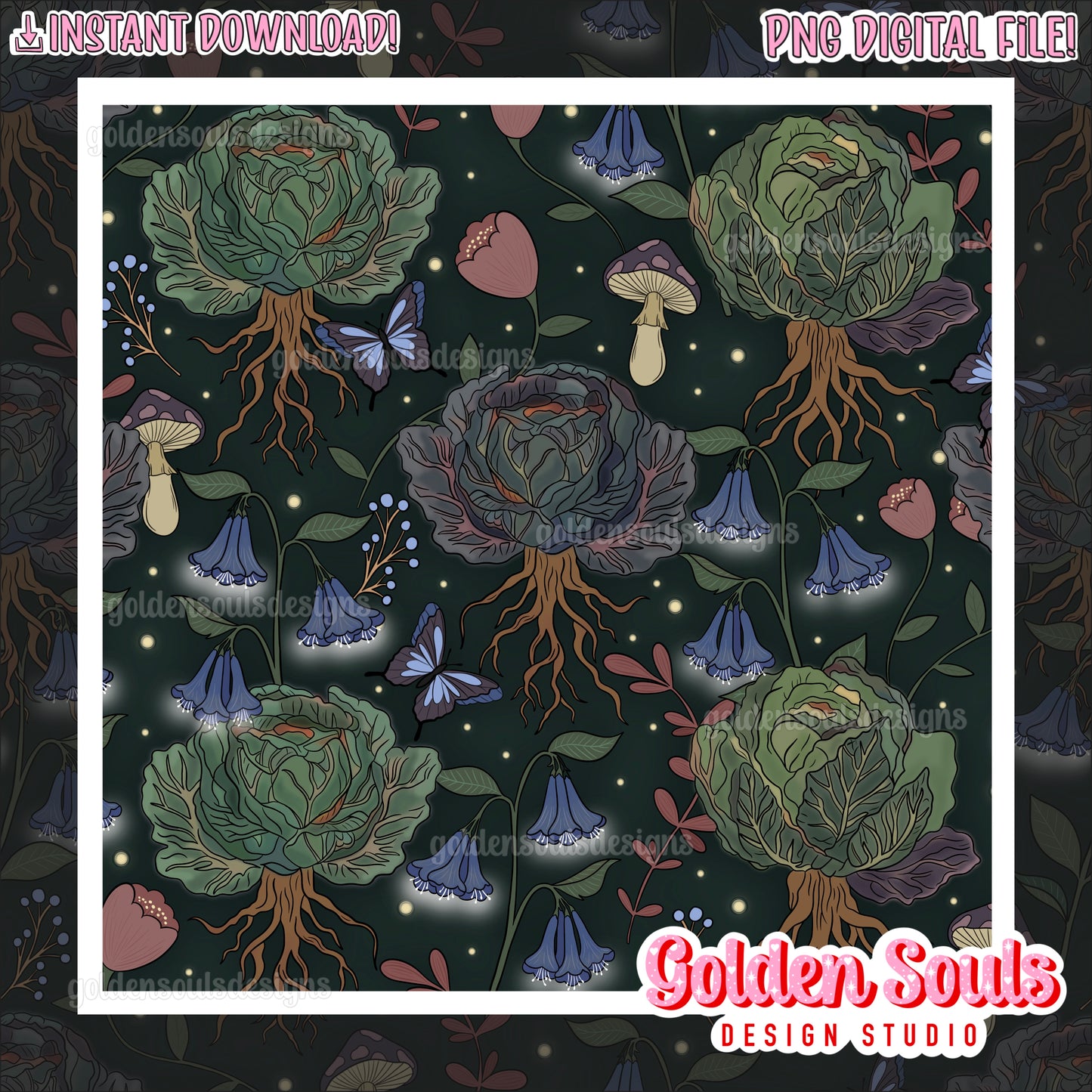 Night Cabbage Garden