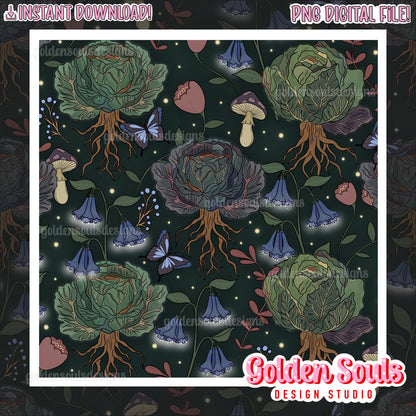 Night Cabbage Garden
