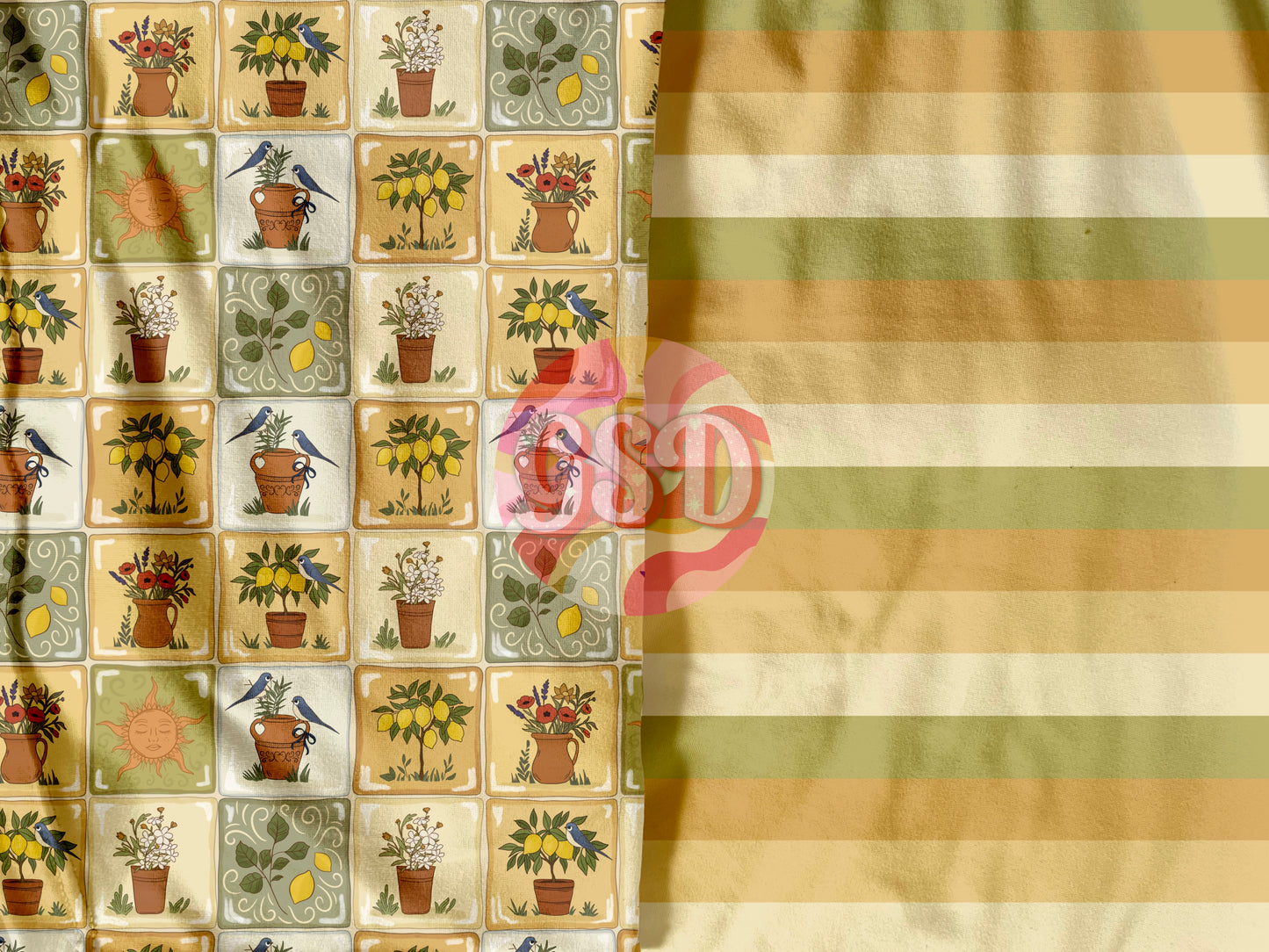 Mediterranean Garden Tiles