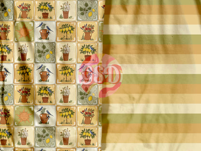 Mediterranean Garden Tiles