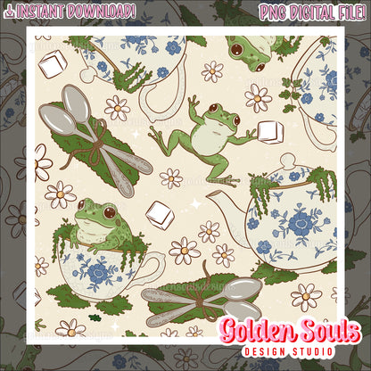 Mossy Morning Tea (cream)